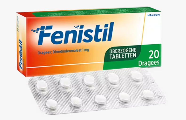 Аналог Супрастину в Німеччині — Fenistil, Cetirizin, Loratadin
