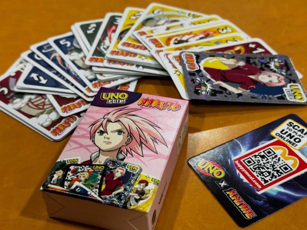Як грати в Uno Flip Boruto та Uno Flip Naruto від McDonald’s Happy Meal в Україні: інструкція та повні правила гри
