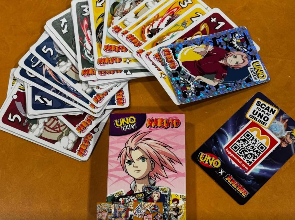Як грати в Uno Flip Boruto та Uno Flip Naruto від McDonald’s Happy Meal в Україні: інструкція та повні правила гри