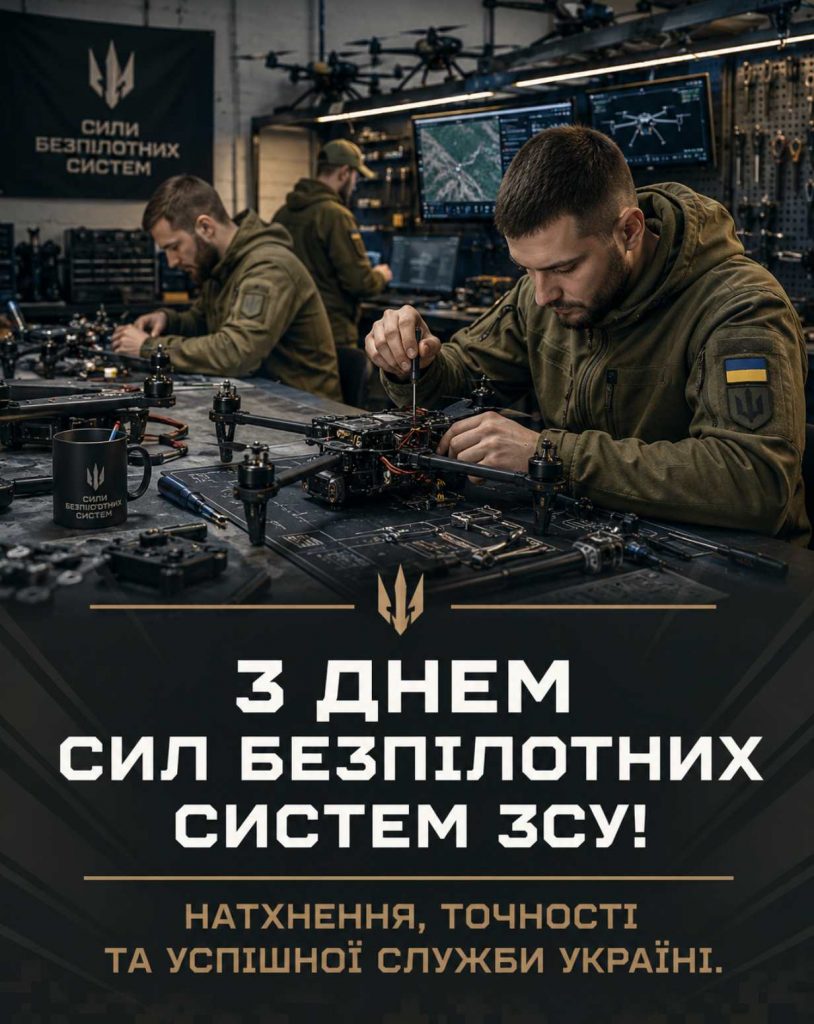 11 червня 2026 - День Сил безпілотних систем ЗСУ: історія свята, привітання яскравим листівками, картинками, віршами і прозою