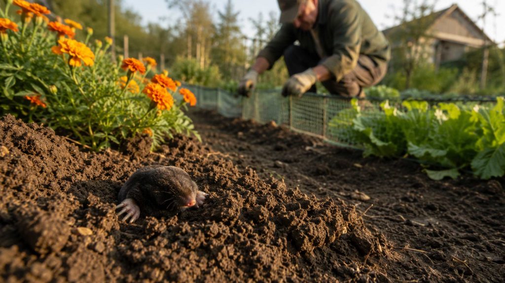 Як позбутися крота на городі: перевірені способи, народні методи та ефективні засоби
