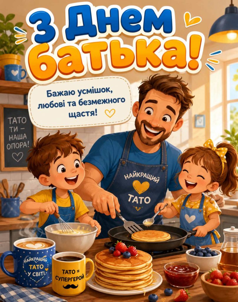 21 червня — День батька в Україні: історія свята, привітання яскравим листівками, картинками, віршами і прозою