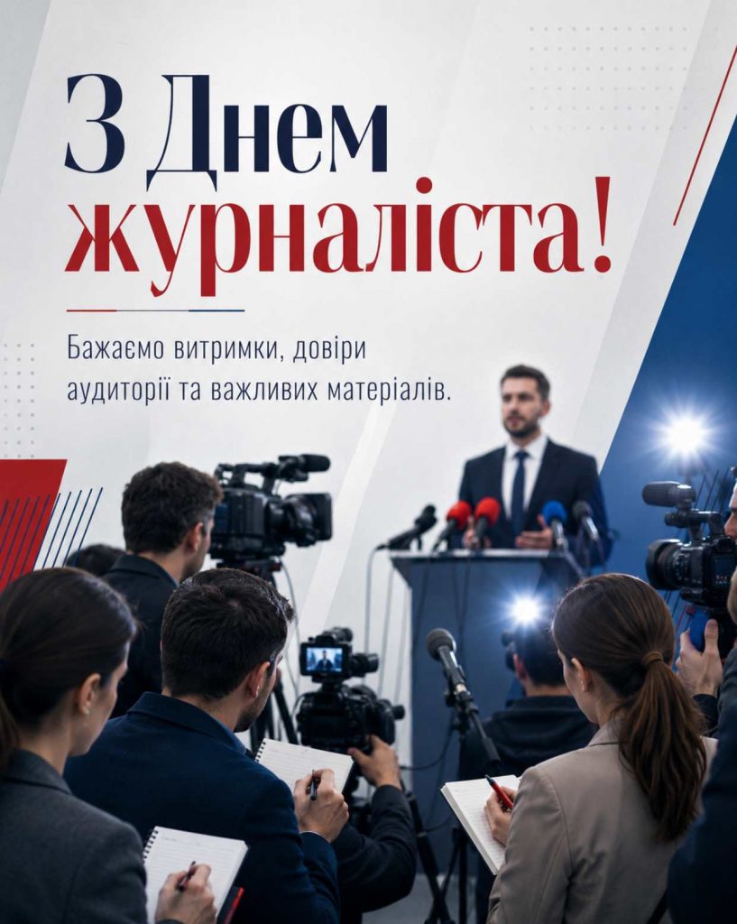 06 червня 2026 — День журналіста: історія свята, традиції, привітання яскравим листівками, картинками, віршами і прозою