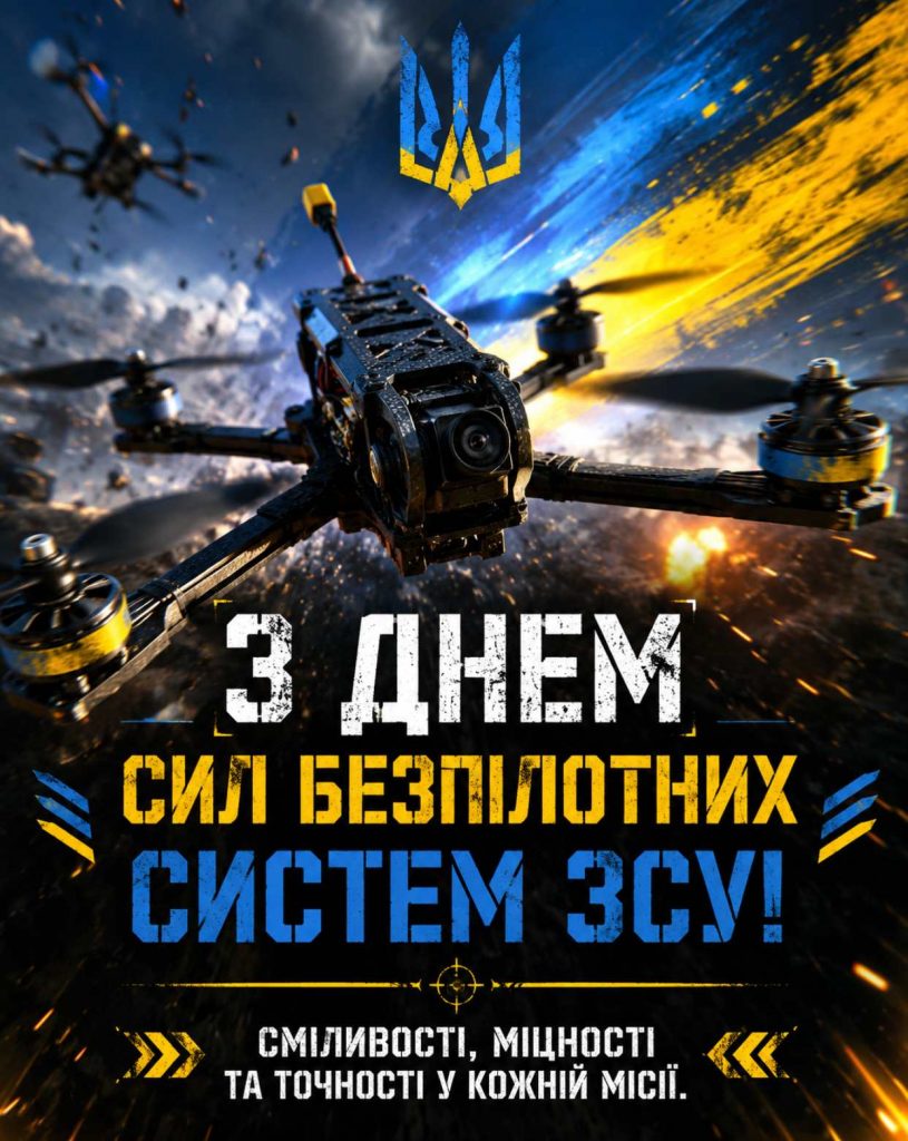 11 червня 2026 - День Сил безпілотних систем ЗСУ: історія свята, привітання яскравим листівками, картинками, віршами і прозою