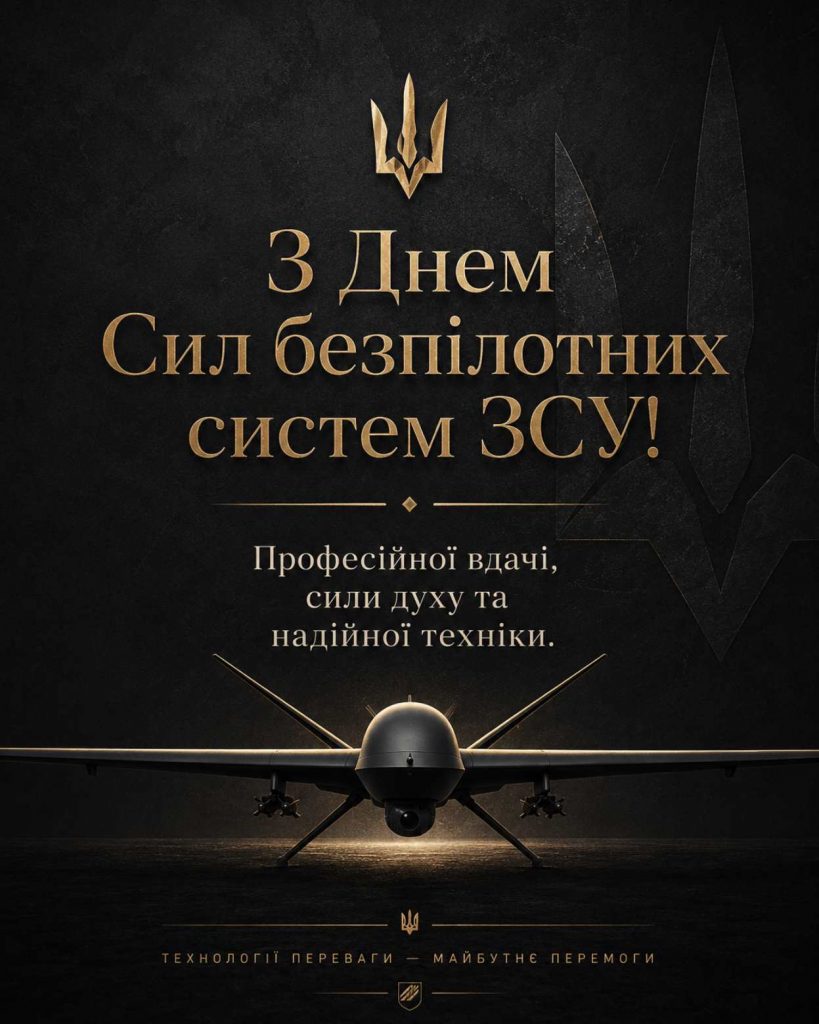 11 червня 2026 - День Сил безпілотних систем ЗСУ: історія свята, привітання яскравим листівками, картинками, віршами і прозою
