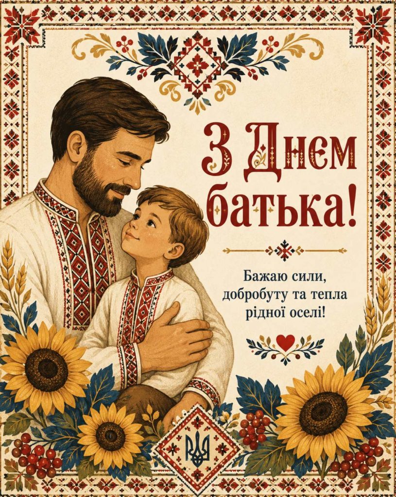 21 червня — День батька в Україні: історія свята, привітання яскравим листівками, картинками, віршами і прозою