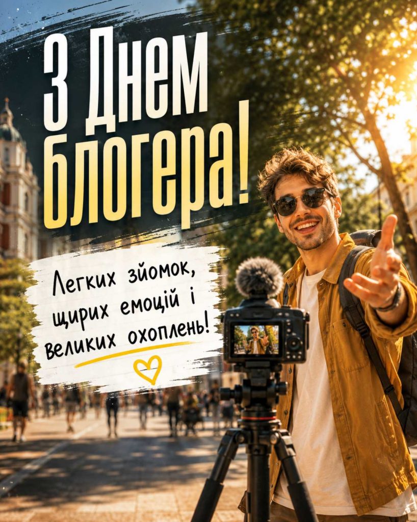 14 червня 2026 – Міжнародний день блогера: історія свята, привітання яскравим листівками, картинками, віршами і прозою