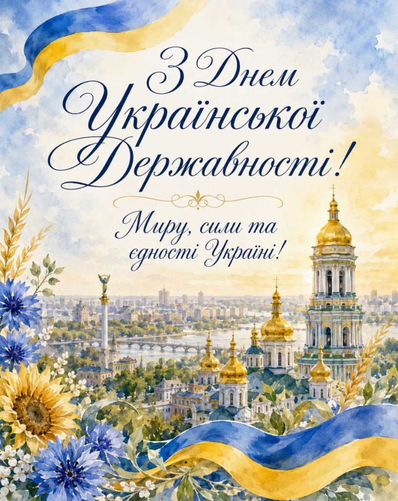 15 липня 2026 — День Української Державності: історія свята, традиції та привітання яскравим листівками, картинками, віршами і прозою