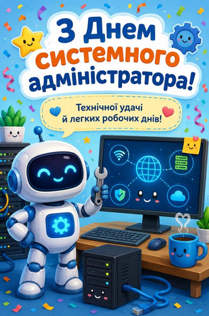 31 липня 2026 року — День системного адміністратора: історія свята, традиції та привітання