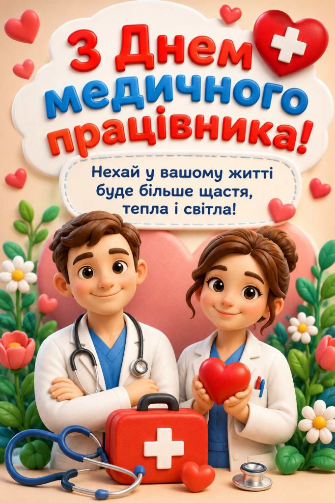 День медичних працівників 27 липня 2026: історія свята, традиції та привітання картинками, віршами і прозою