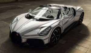 Bugatti W16 Mistral Blanc Éternel отримав справжні порцелянові деталі KPM, білий кузов і став прощанням із легендарним W16. Дізнайтесь деталі.