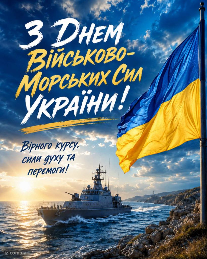 5 липня 2026 — День Військово-Морських Сил України: історія свята, привітання яскравим листівками, картинками, віршами і прозою