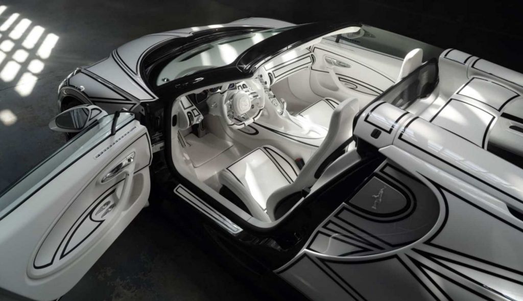 Bugatti з порцеляновим оздобленням: рідкісний W16 Mistral Blanc Éternel презентували офіційно