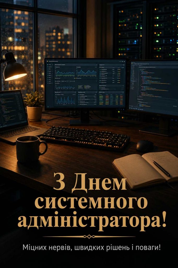 31 липня 2026 року — День системного адміністратора: історія свята, традиції та привітання