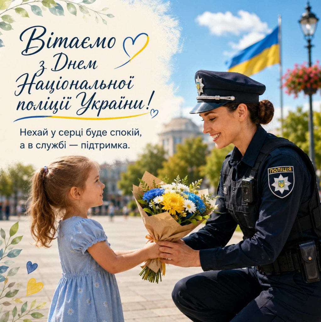 4 липня 2026 — День Національної поліції України: історія свята, привітання яскравим листівками, картинками, віршами і прозою