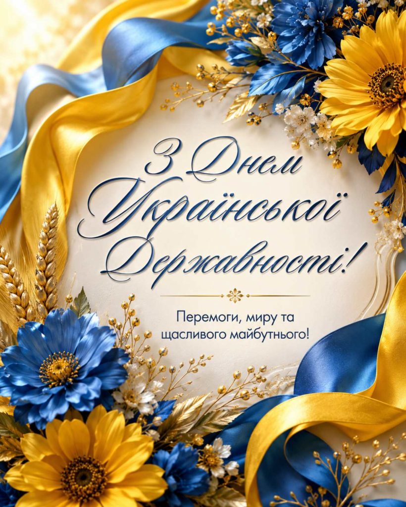 15 липня 2026 — День Української Державності: історія свята, традиції та привітання яскравим листівками, картинками, віршами і прозою