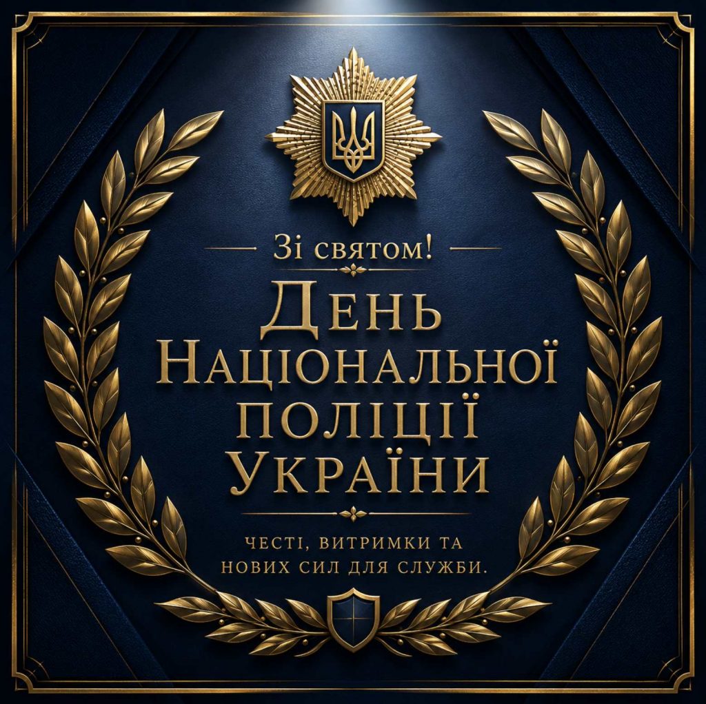 4 липня 2026 — День Національної поліції України: історія свята, привітання яскравим листівками, картинками, віршами і прозою