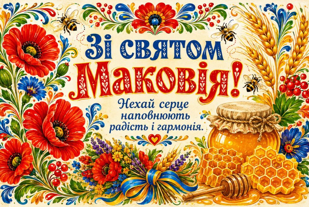 Медовий Спас 1 серпня 2026: історія, традиції та найкращі привітання картинками, віршами і прозою
