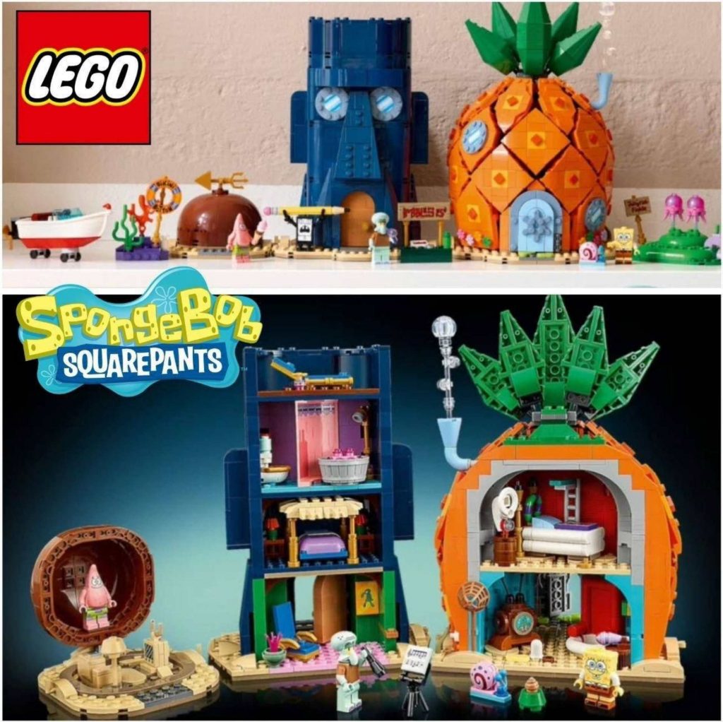 LEGO «Губка Боб» повертається: коли дата релізу, ціна та персонажі «Губки Боба»