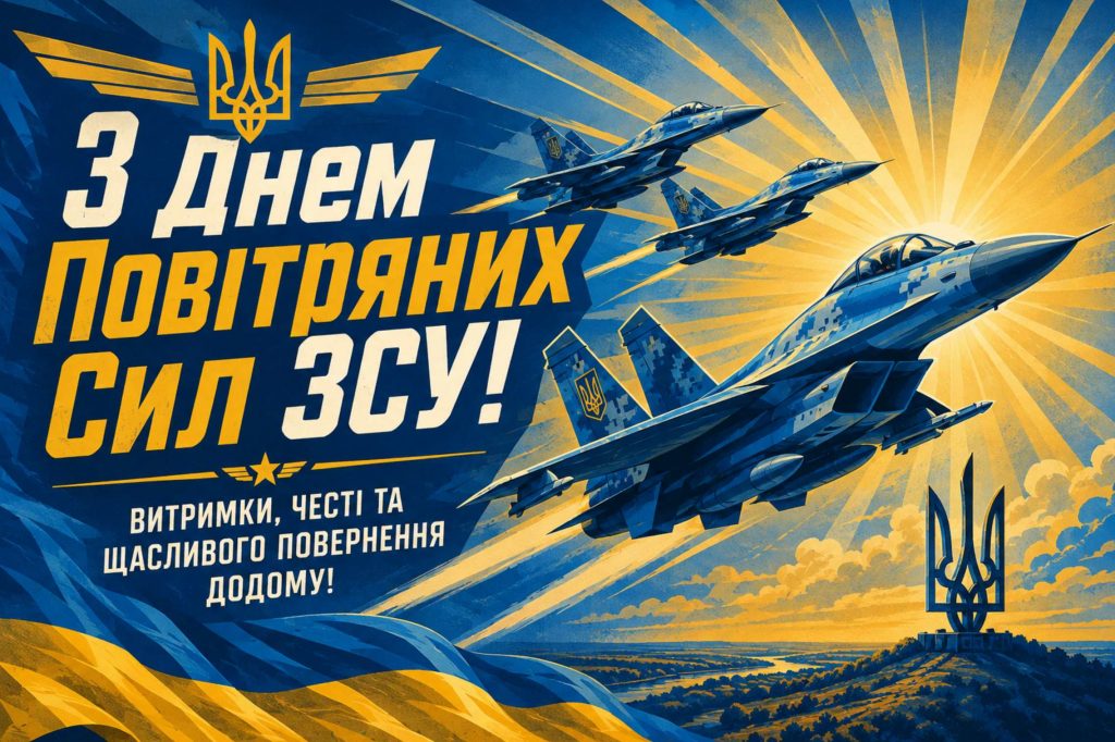 Коли День Повітряних Сил ЗСУ у 2026 році: дата, історія свята, традиції та привітання картинками, віршами і прозою