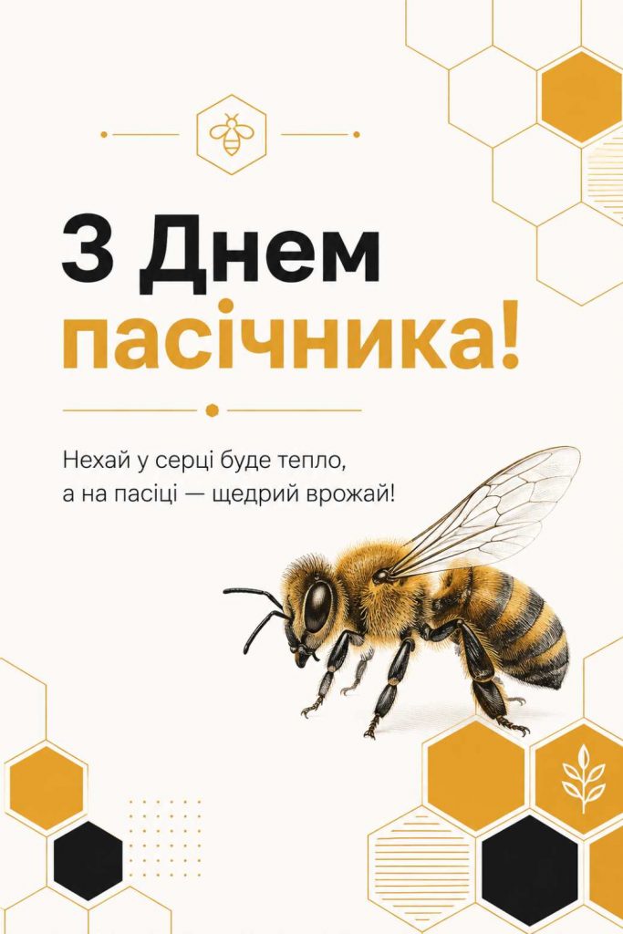 День пасічника 2026: коли святкують, привітання віршами, прозою, СМС та картинки