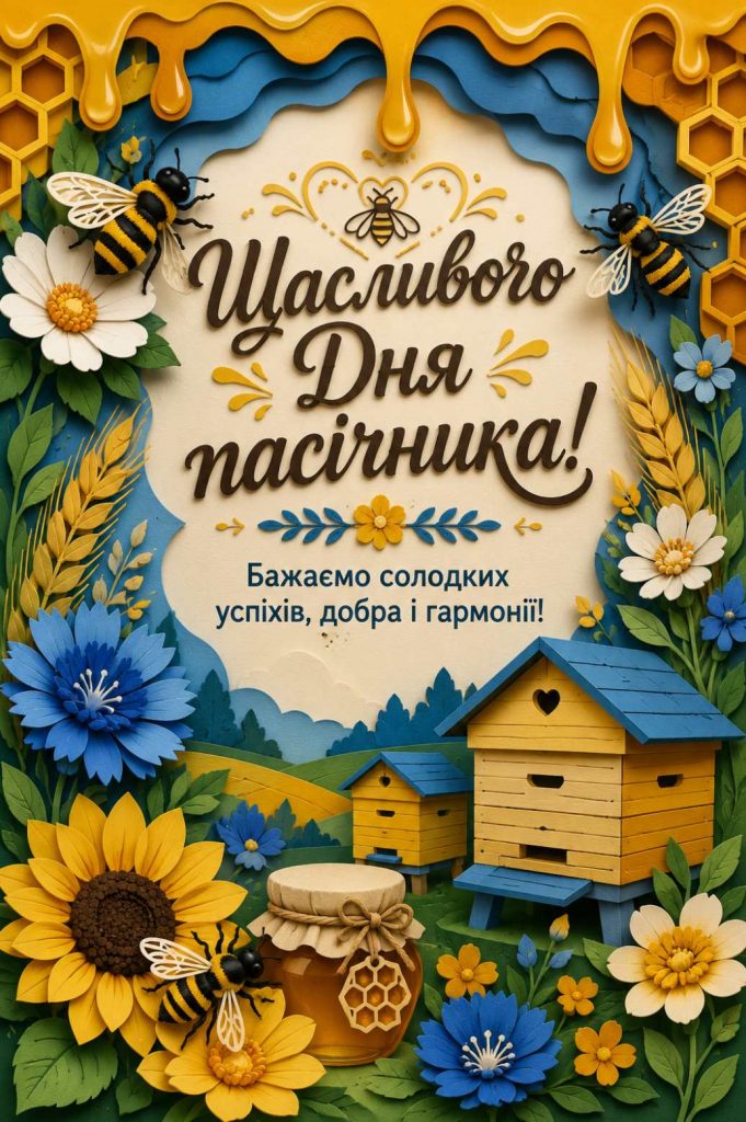 День пасічника 2026: коли святкують, привітання віршами, прозою, СМС та картинки