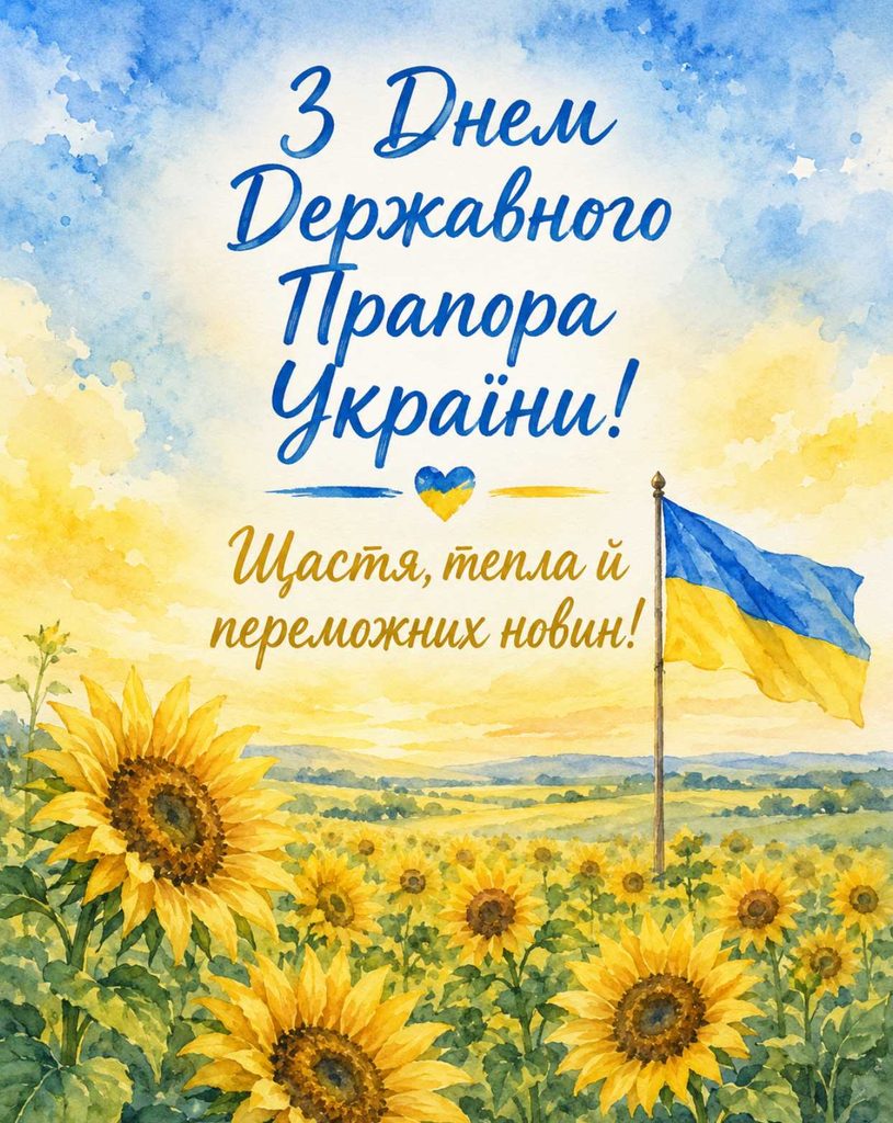 Коли День Державного Прапора України 2026: історія свята та найщиріші привітання картинками, віршами, СМС та прозою