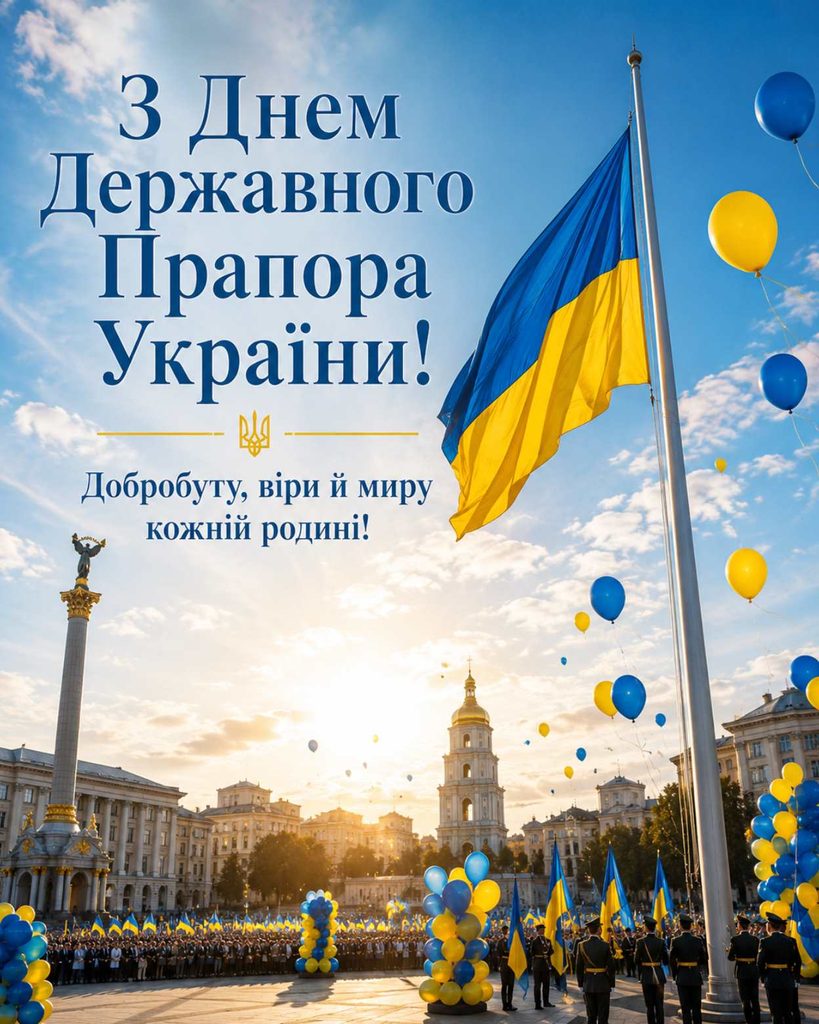 Коли День Державного Прапора України 2026: історія свята та найщиріші привітання картинками, віршами, СМС та прозою