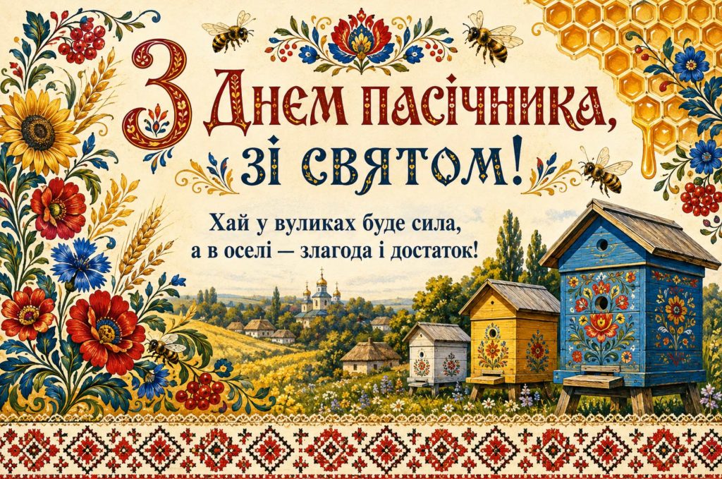День пасічника 2026: коли святкують, привітання віршами, прозою, СМС та картинки