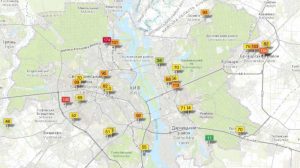 Дізнайтеся, де в Києві зафіксували критичне забруднення повітря після російського обстрілу, які показники AQI та як захистити здоров’я.