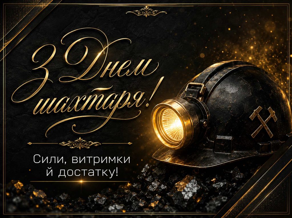 День шахтаря 2026: красиві привітання картинками, листівками та теплі слова у віршах, прозі та СМС