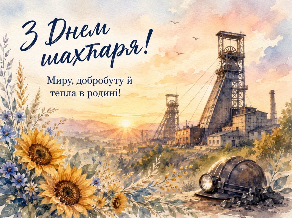 День шахтаря 2026: красиві привітання картинками, листівками та теплі слова у віршах, прозі та СМС
