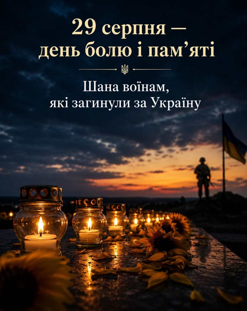 День пам’яті захисників України 29 серпня 2026: історія дати та слова та тематичні картинки для вшанування полеглих