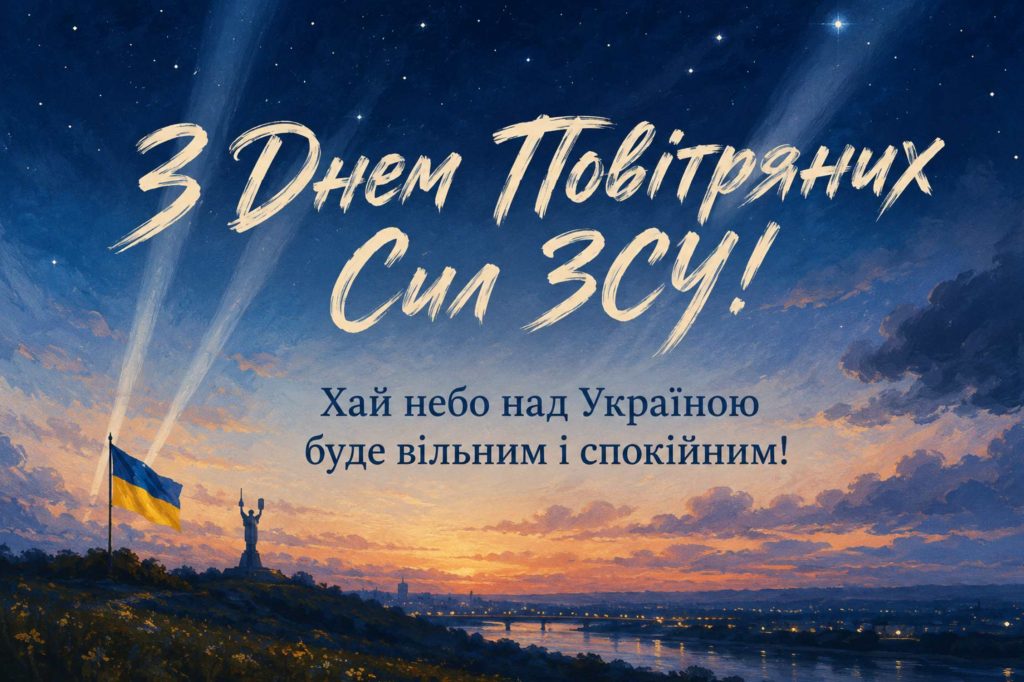 Коли День Повітряних Сил ЗСУ у 2026 році: дата, історія свята, традиції та привітання картинками, віршами і прозою
