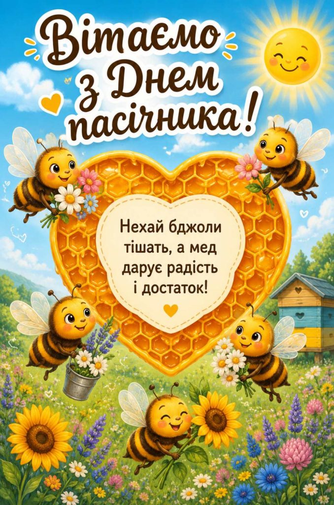 День пасічника 2026: коли святкують, привітання віршами, прозою, СМС та картинки