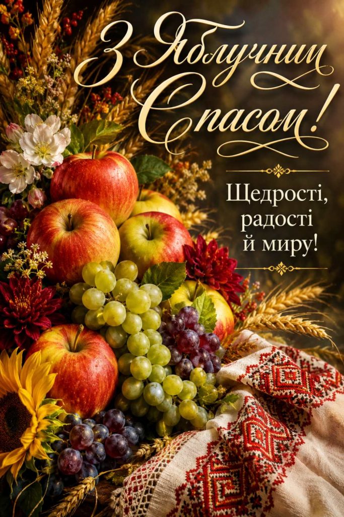 Коли Яблучний Спас у 2026 році: нова дата, головні традиції свята та привітання картинками віршами і прозою