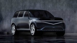 Genesis GV90 дебютує у серпні 2026 року. Дізнайтеся про дизайн, електричну платформу, салон, оснащення та головних конкурентів нового флагмана.