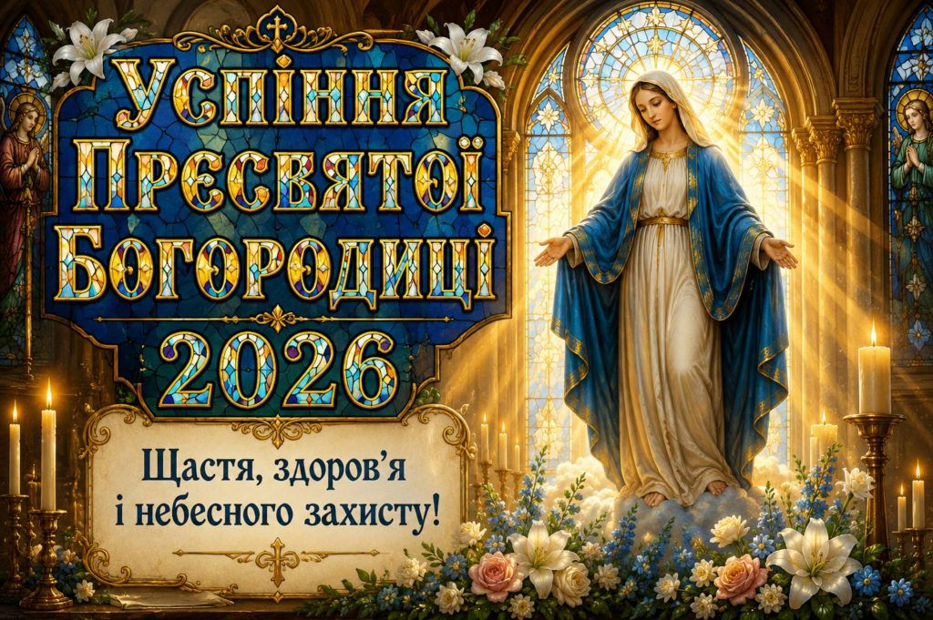 Коли Успіння Пресвятої Богородиці 2026: дата, традиції свята та красиві привітання