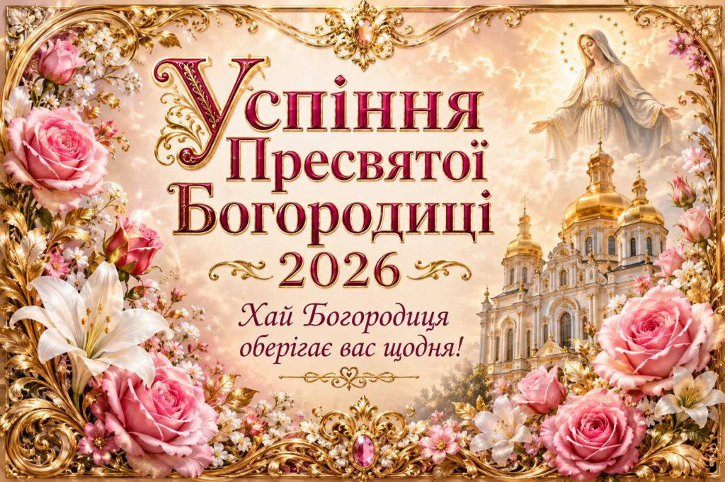 Коли Успіння Пресвятої Богородиці 2026: дата, традиції свята та красиві привітання