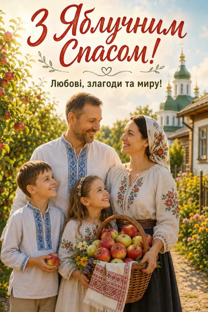 Коли Яблучний Спас у 2026 році: нова дата, головні традиції свята та привітання картинками віршами і прозою