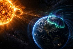 Магнітні бурі 15–16 вересня 2026: прогноз NOAA, точні значення Kp за годинами, можливий рівень G1 та час посилення геомагнітної активності.