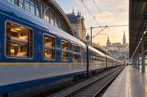 Потяг Київ — Відень 2026: актуальний розклад, №749 і Ruthenia, квитки, Дія.Підпис, ціна, маршрут через Чоп, альтернативи та зворотний рейс.